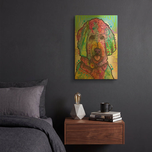 'Layla' By Dean Russo Gold Metal Wall Art