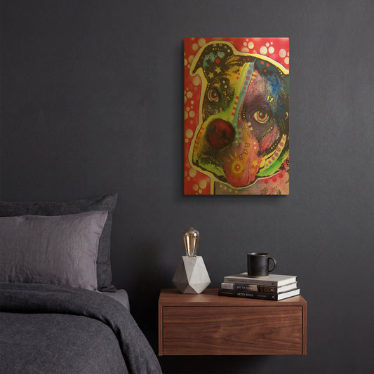 'The Young Boxer' By Dean Russo Gold Metal Wall Art