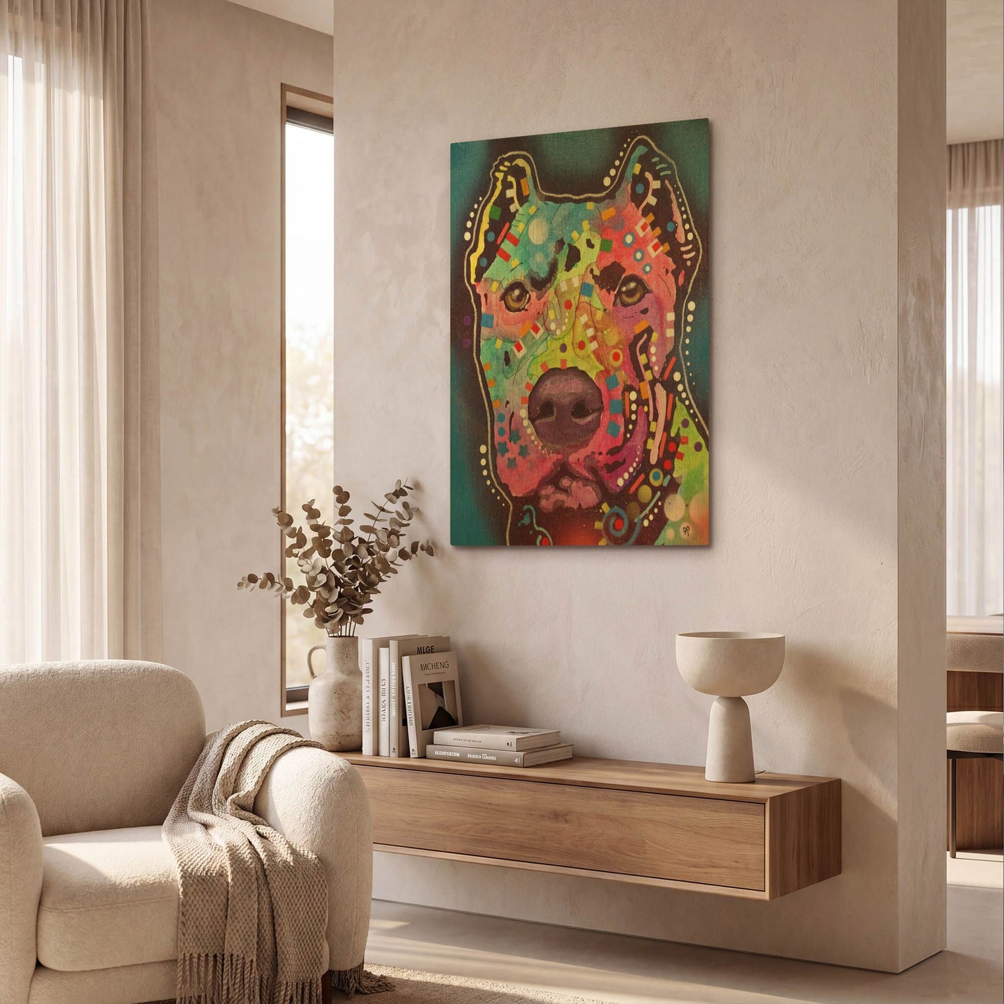 'What Goes Up' By Dean Russo Gold Metal Wall Art