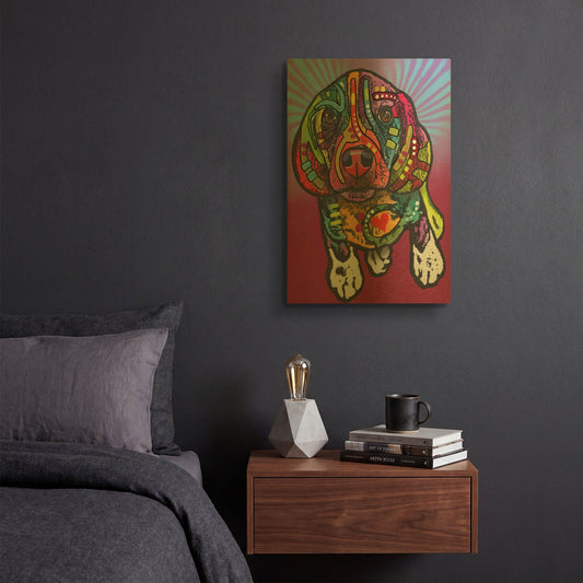 'Archie' By Dean Russo Gold Metal Wall Art