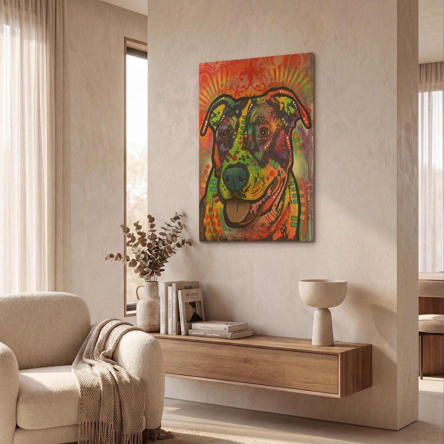 'Dixie' By Dean Russo Gold Metal Wall Art