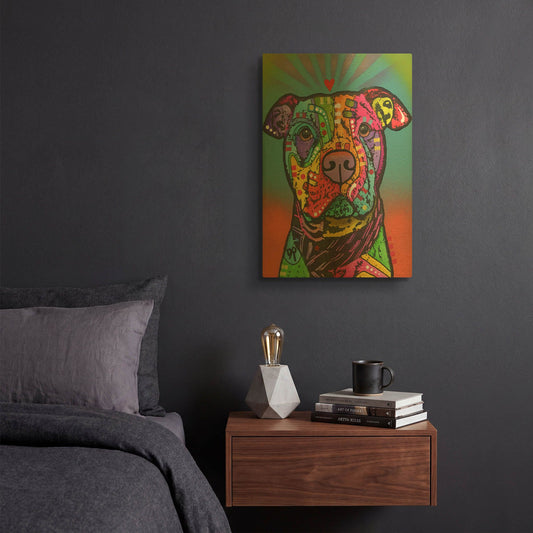 'Jed' By Dean Russo Gold Metal Wall Art