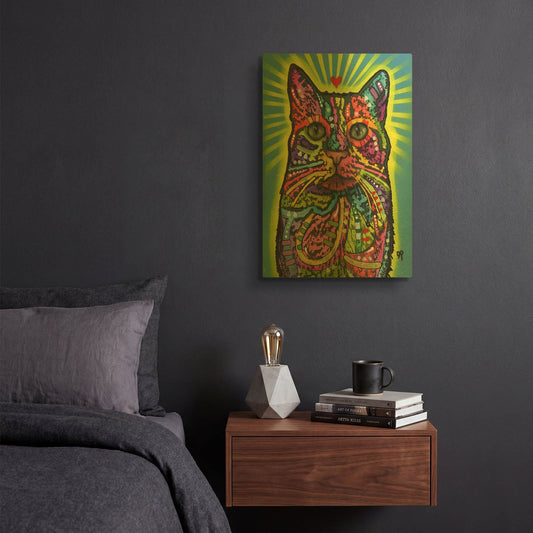 'Jerry' By Dean Russo Gold Metal Wall Art