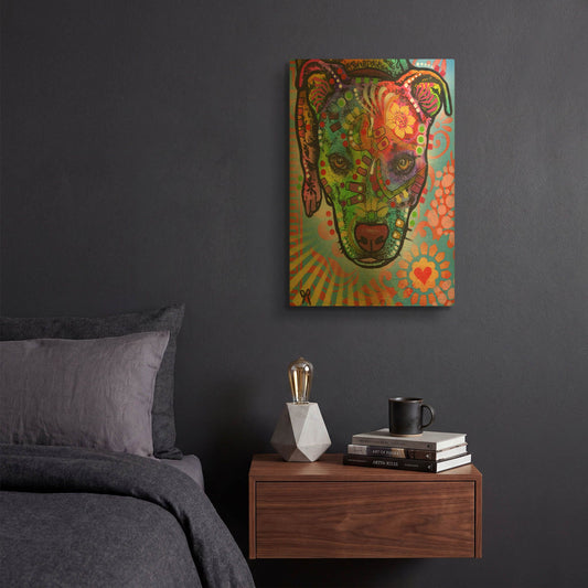 'Scout' By Dean Russo Gold Metal Wall Art