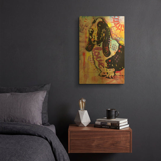 'DSC01596' By Dean Russo Gold Metal Wall Art