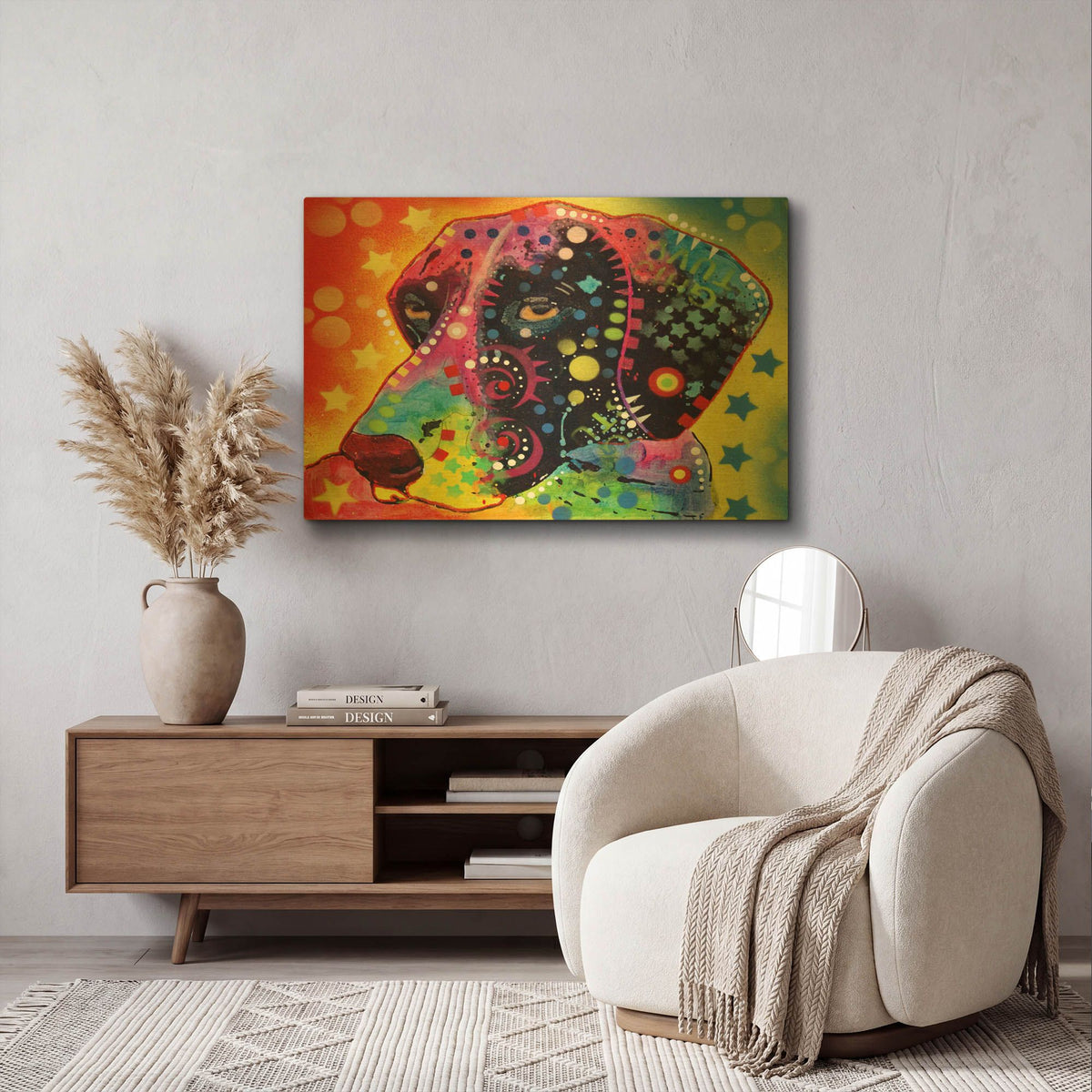 'GSP2' By Dean Russo Gold Metal Wall Art