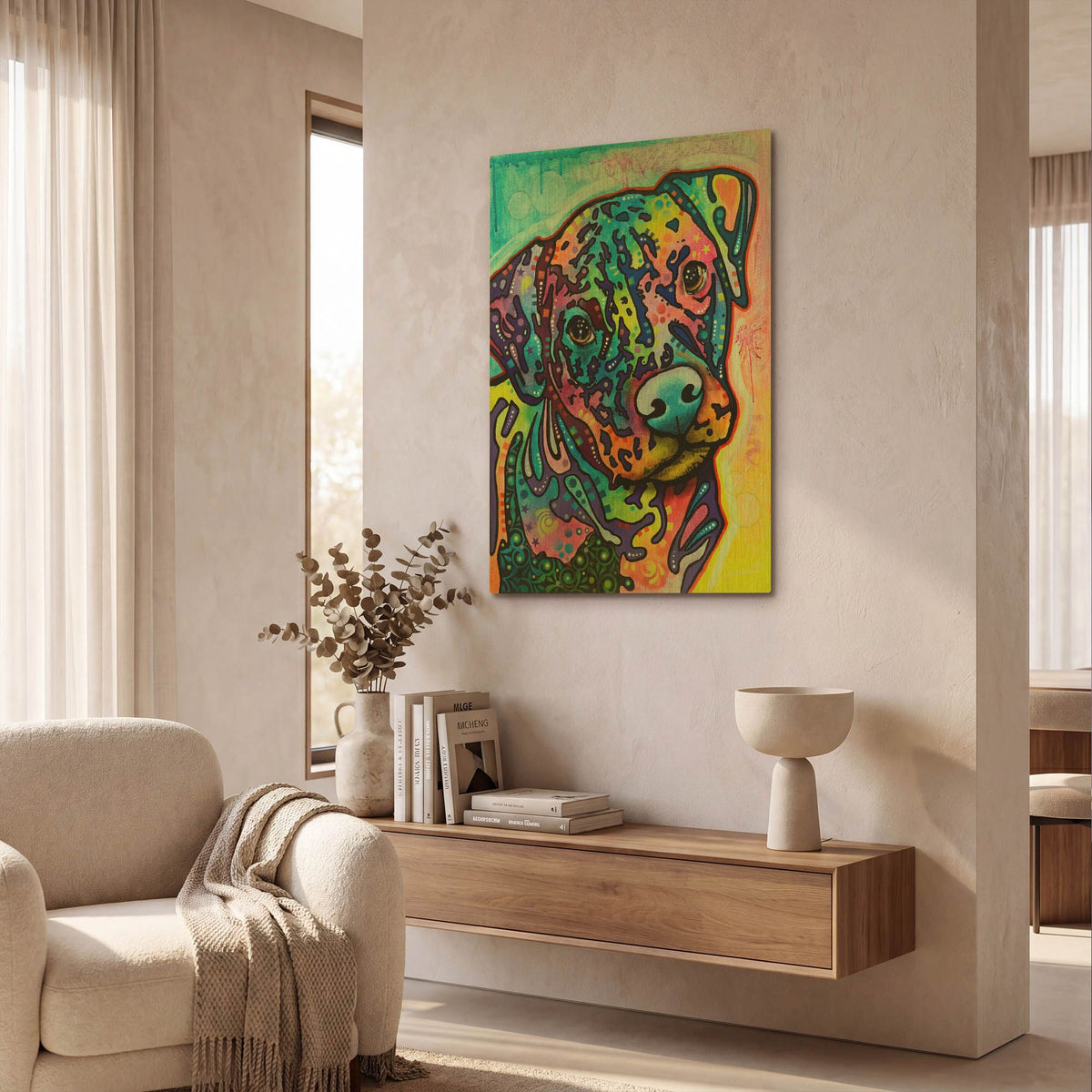 'Pigeon' By Dean Russo Gold Metal Wall Art