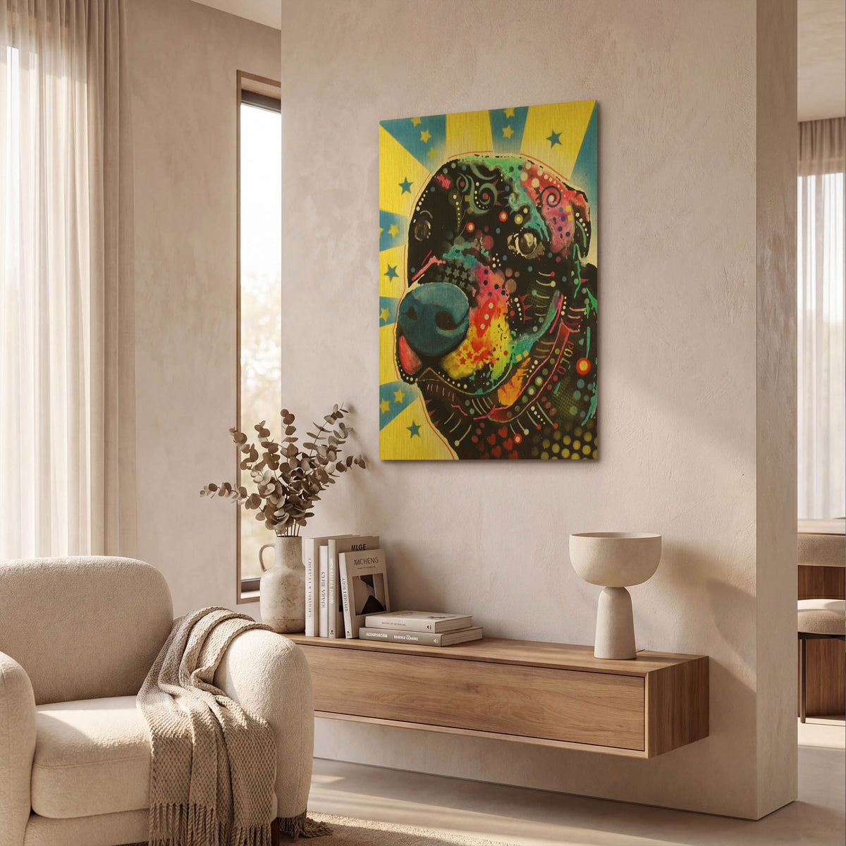 'Polo' By Dean Russo Gold Metal Wall Art