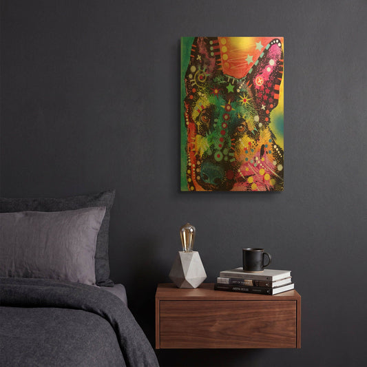 'Shep' By Dean Russo Gold Metal Wall Art