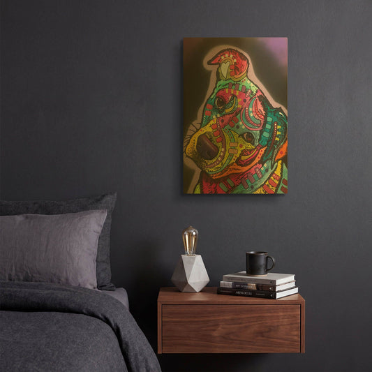 'Duck' By Dean Russo Gold Metal Wall Art