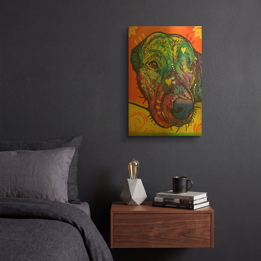 'Nikki' By Dean Russo Gold Metal Wall Art