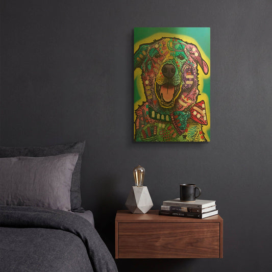 'Joker' By Dean Russo Gold Metal Wall Art