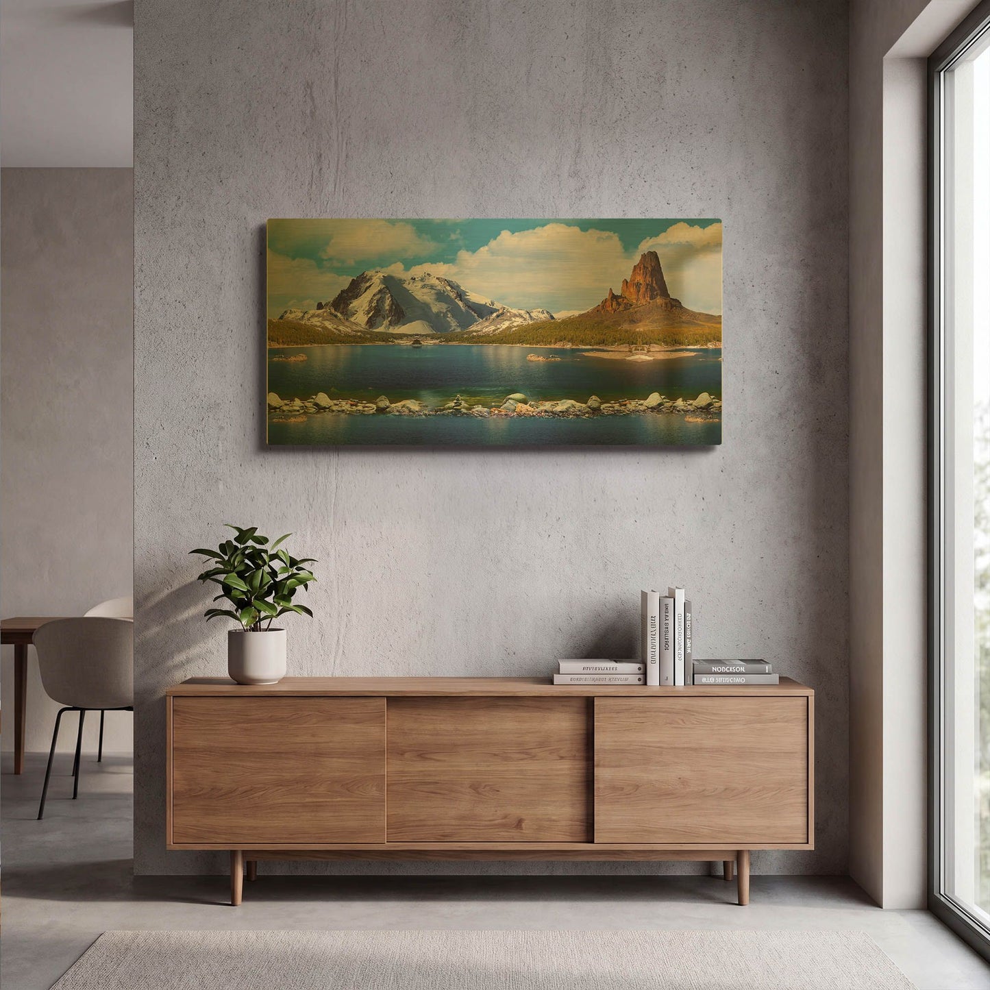 'Nature Collection 11' By Ata Alishahi Gold Metal Wall Art