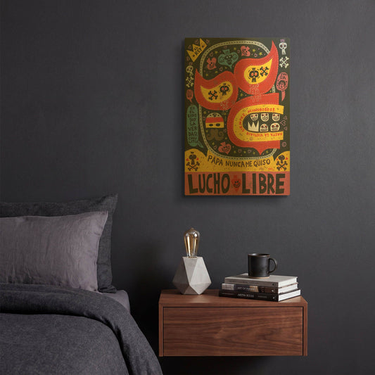 'El Fuerte G809D RAW' By Jorge R. Gutierrez Gold Metal Wall Art