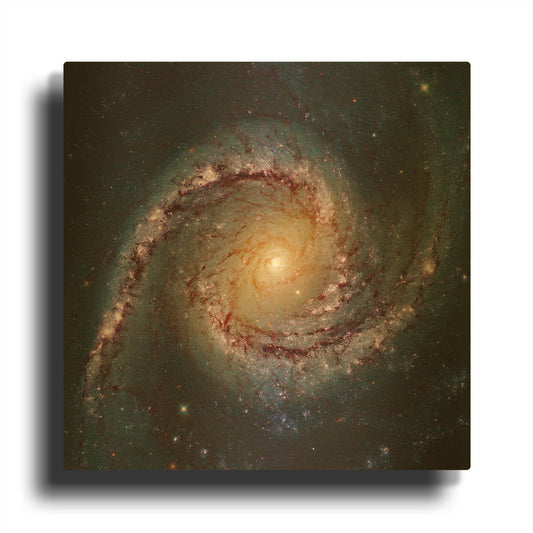 'Grand Swirls' By NASA Space Photos Gold Metal Wall Art