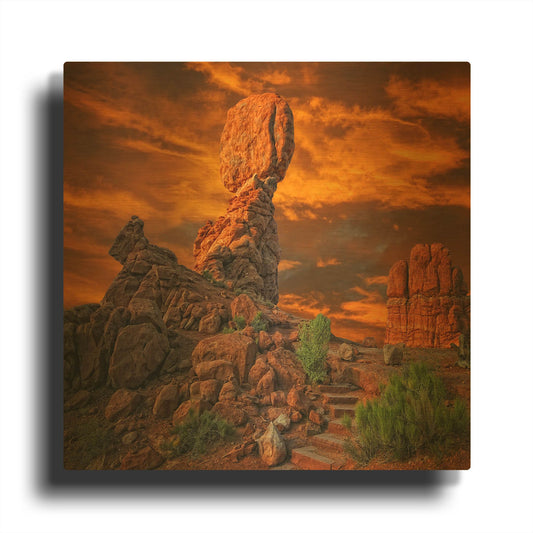'Imagine...' By Philippe Sainte Gold Metal Wall Art