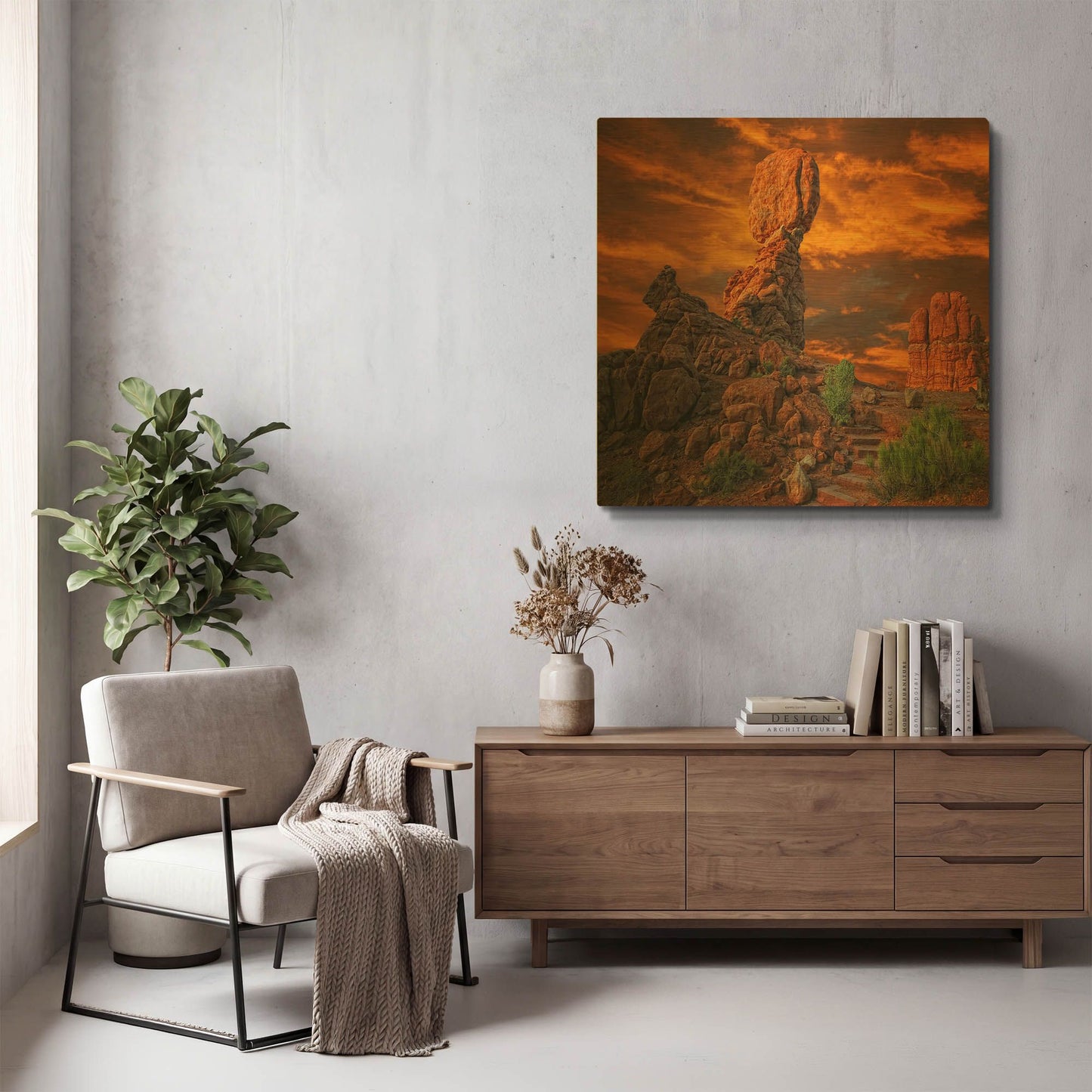'Imagine...' By Philippe Sainte Gold Metal Wall Art