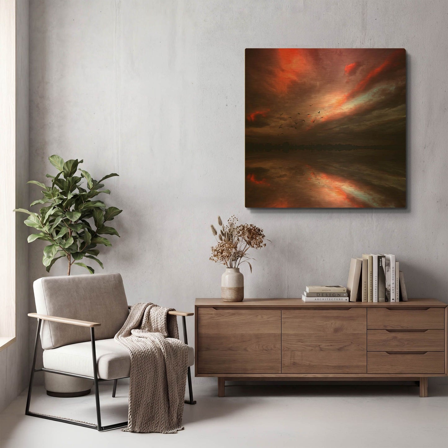 'Instant Karma' By Philippe Sainte Gold Metal Wall Art