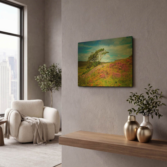 'Time Won' By Philippe Sainte Gold Metal Wall Art