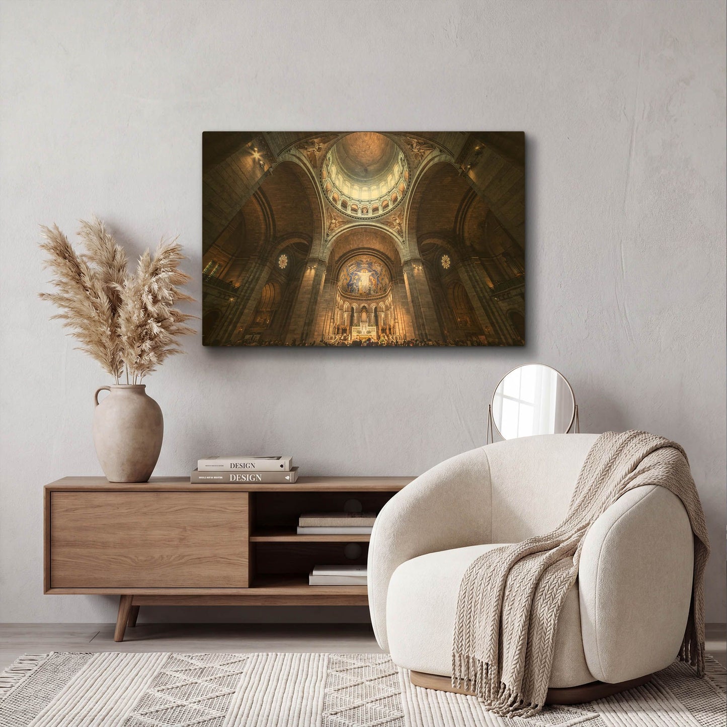 'Sacre Coeur I' By Giuseppe Torre Gold Metal Wall Art