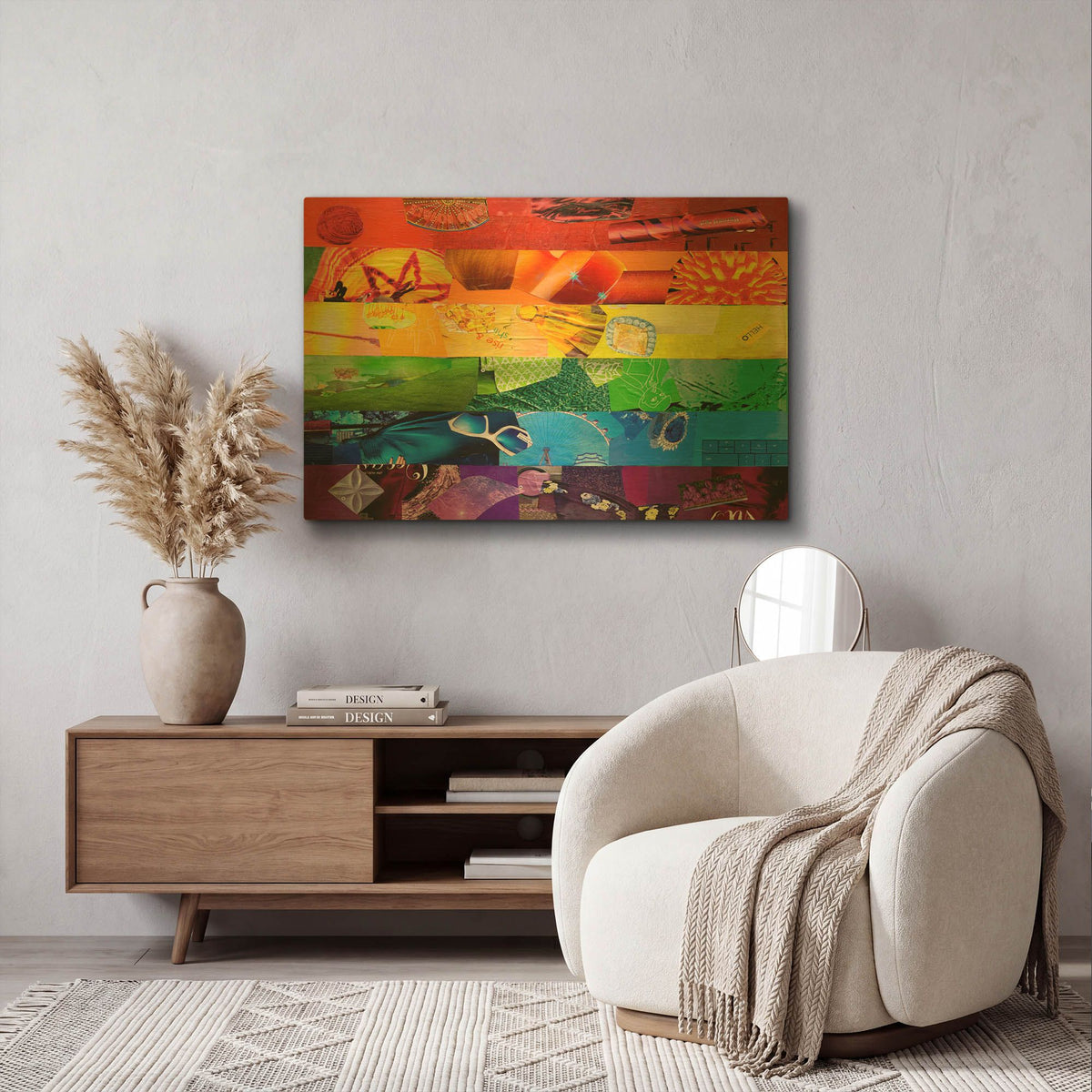 'Gay' By Artpoptart Gold Metal Wall Art