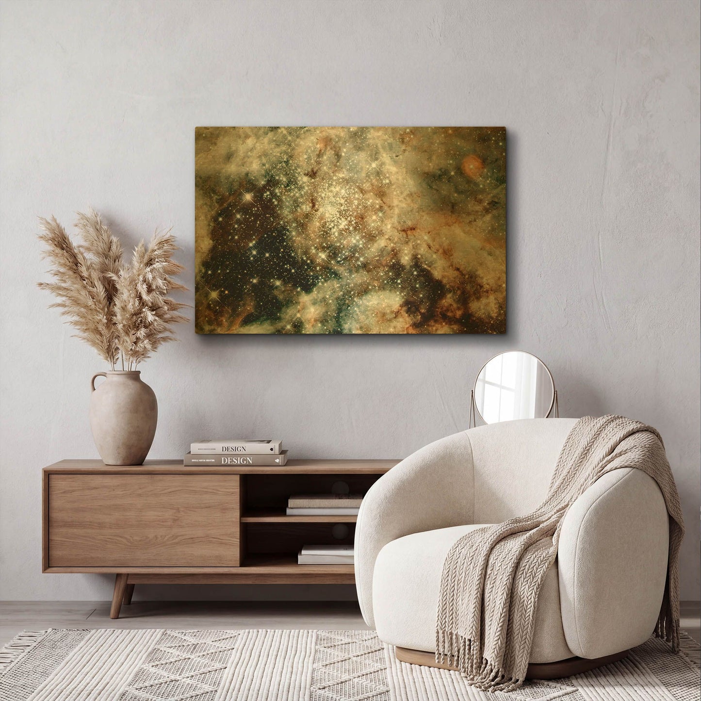 '30 Doradus' By NASA Space Photos Gold Metal Wall Art