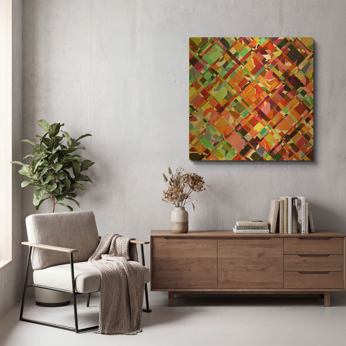 'Give it Time' By Shandra Smith Gold Metal Wall Art