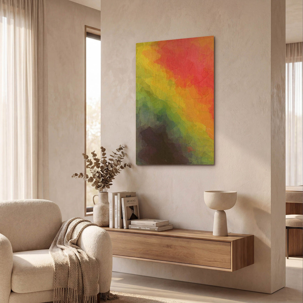 'Joyful' By Shandra Smith Gold Metal Wall Art