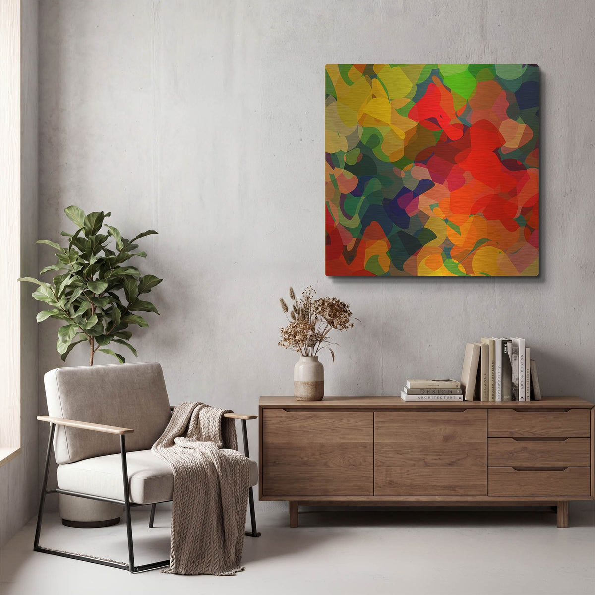 'Underwater' By Shandra Smith Gold Metal Wall Art