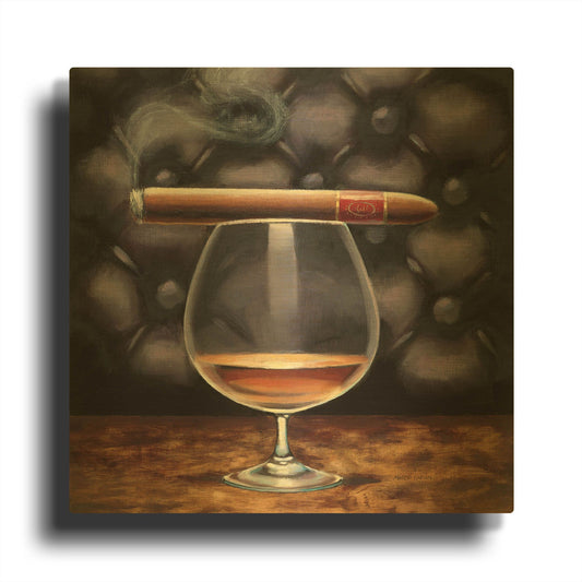 'Gentlemen Prefer I' By Marco Fabiano Gold Metal Wall Art