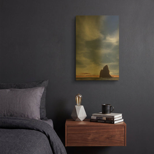 'The Needle' By Don Schwartz Gold Metal Wall Art