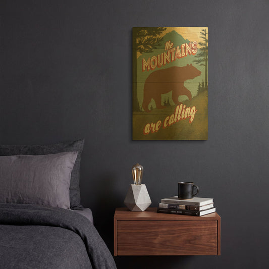 'Discover the Wild I' By Janelle Penner Gold Metal Wall Art