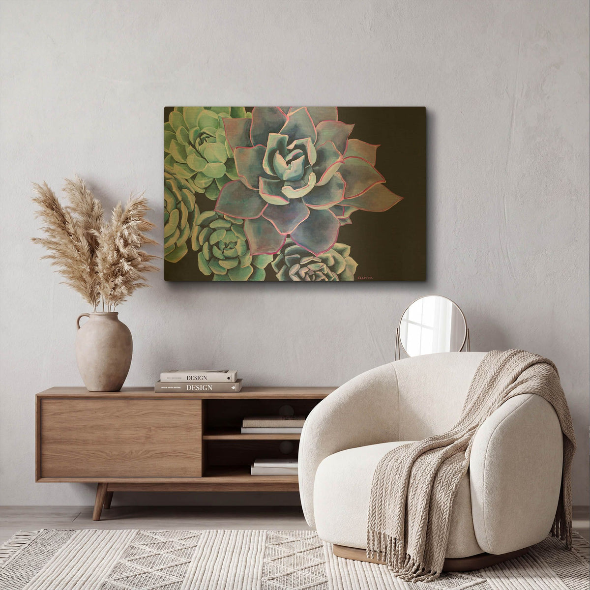 'Abundance' By Alana Clumeck Gold Metal Wall Art