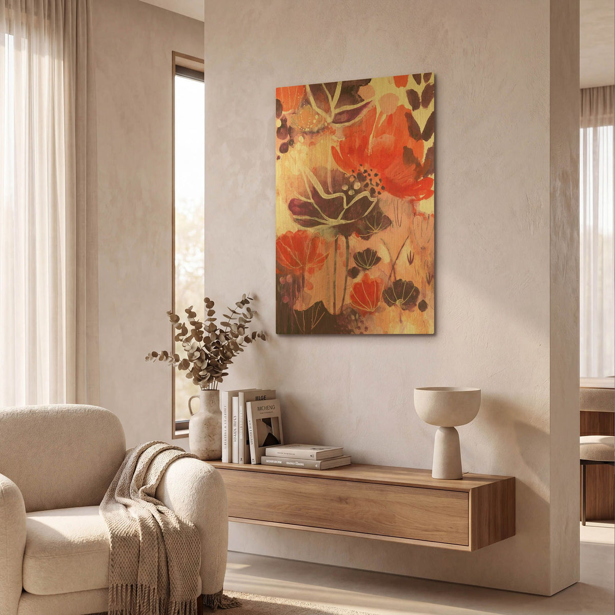 'Open Up' By Corina Capri Gold Metal Wall Art