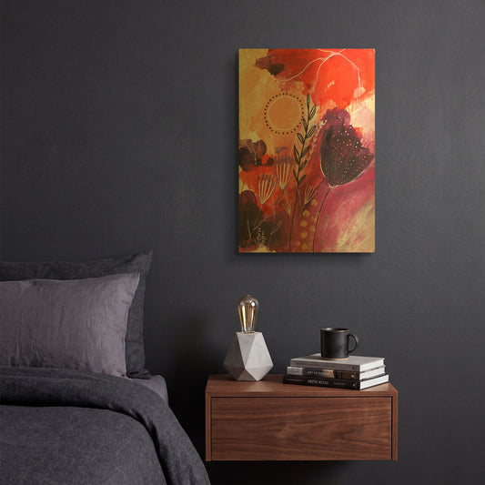 'Sunny Days' By Corina Capri Gold Metal Wall Art