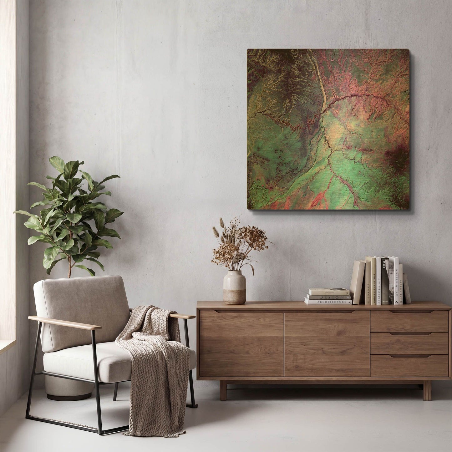 'Earth As Art Cloud Lightning' By NASA Earth As Art Gold Metal Wall Art