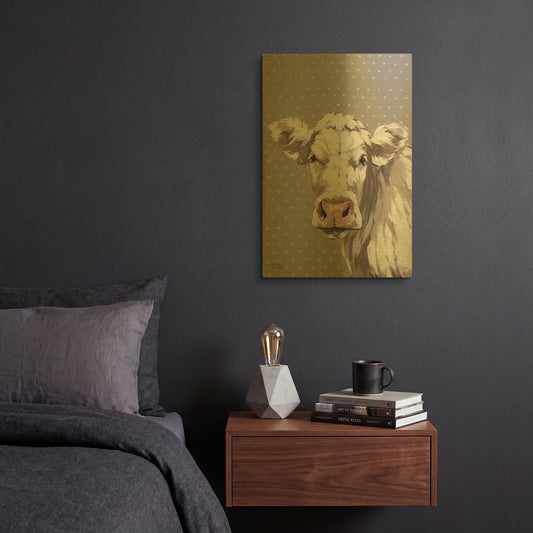 'Francine' By Michele Norman Gold Metal Wall Art