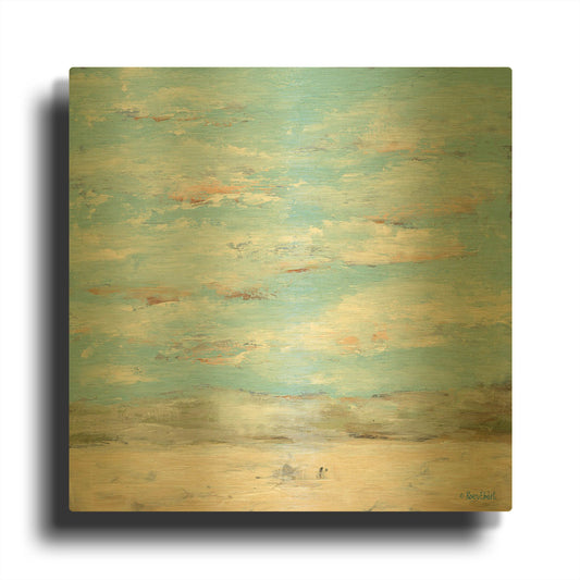 'Look Up, Part 1' By Roey Ebert Gold Metal Wall Art