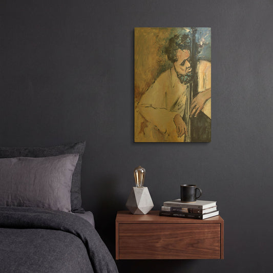 'Listen To The Music' By JD Gold Metal Wall Art