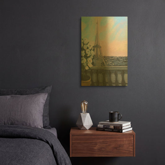 'From The Window' By JD Gold Metal Wall Art