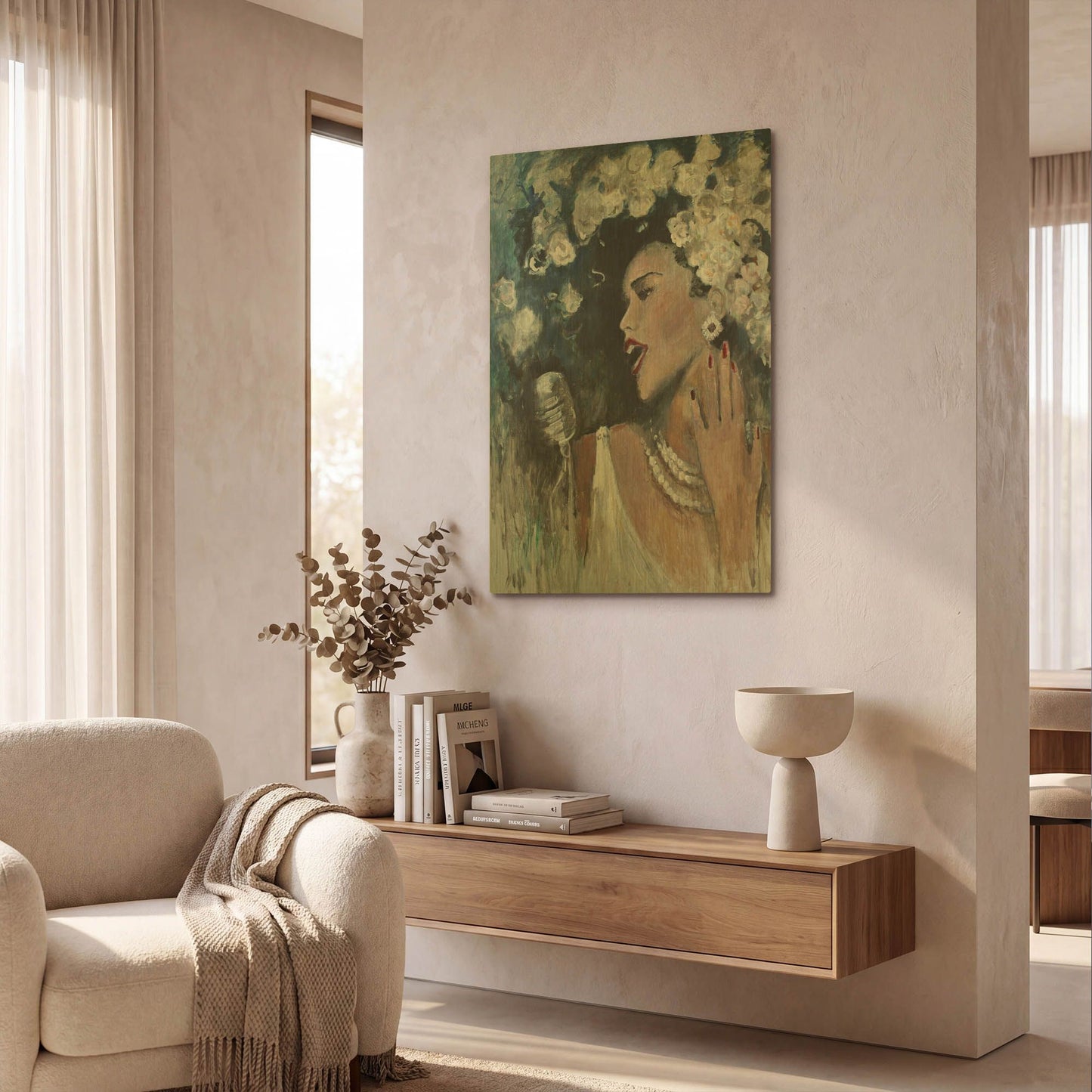'Sing To Me' By JD Gold Metal Wall Art
