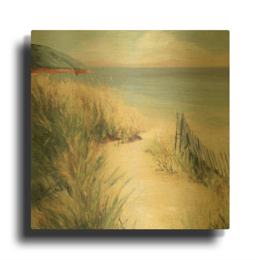 'Bridgeport' By JD Gold Metal Wall Art