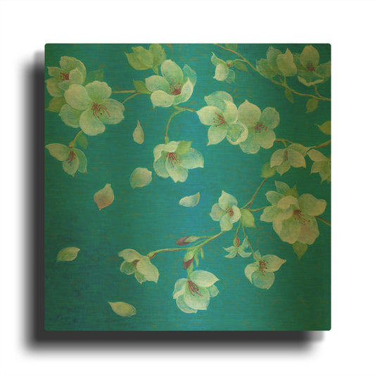 'Cherry Blossom 2' By JD Gold Metal Wall Art