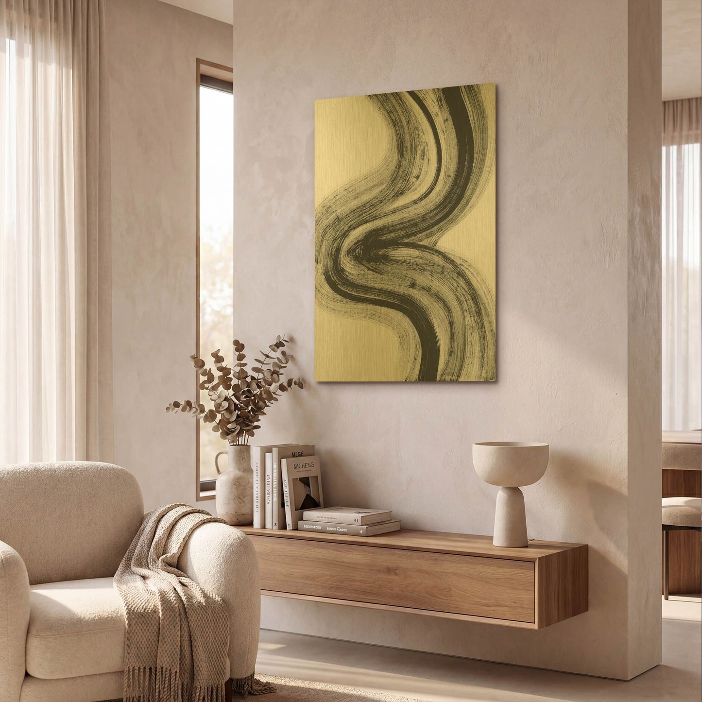'Shakane1' By Natasha Gold Metal Wall Art