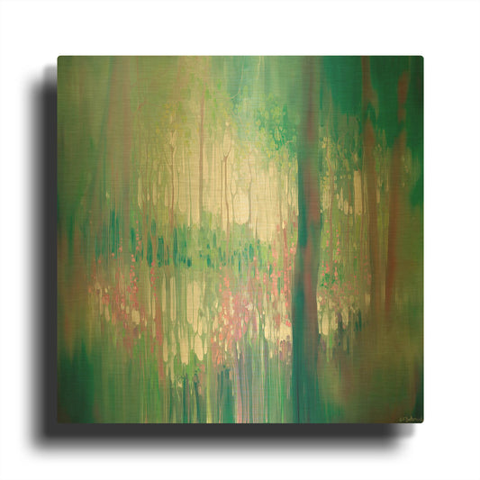 'The Discovery' By Gill Bustamante Gold Metal Wall Art