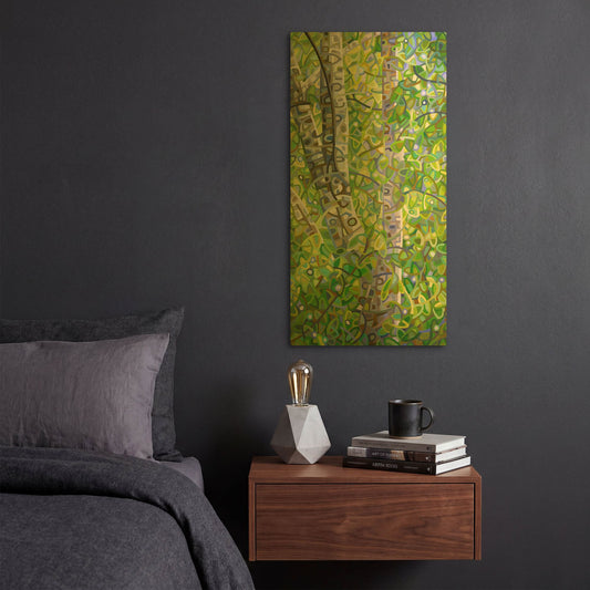 'Hide And Seek' By Mandy Budan Gold Metal Wall Art