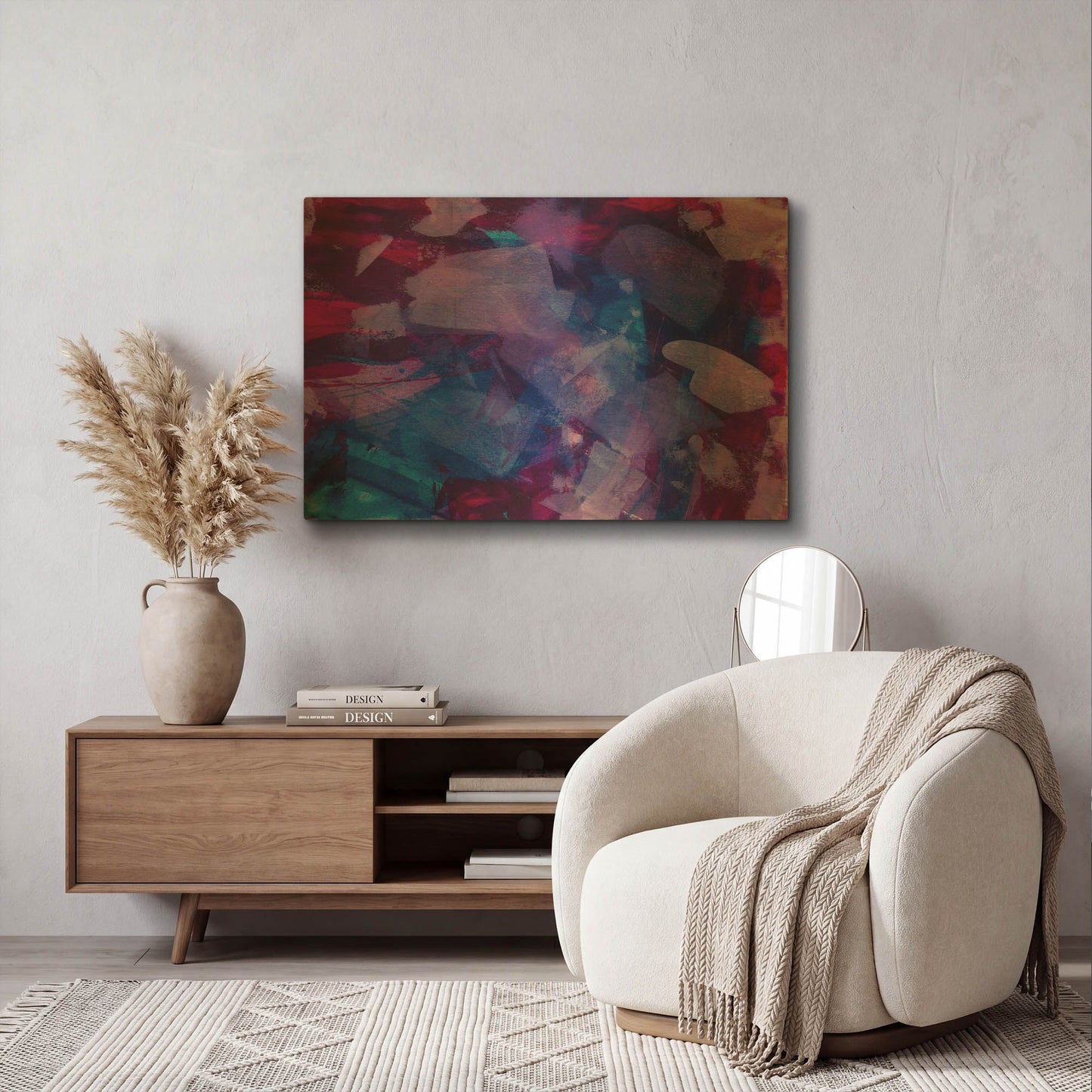 'Normandy' By Natasha Gold Metal Wall Art