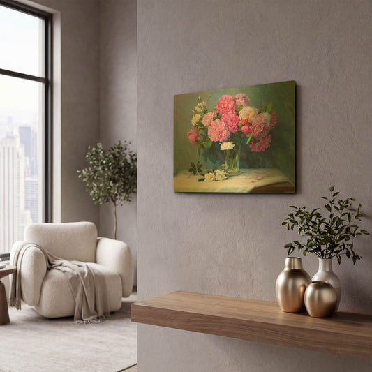 'Kathryn' By Robin Anderson Gold Metal Wall Art