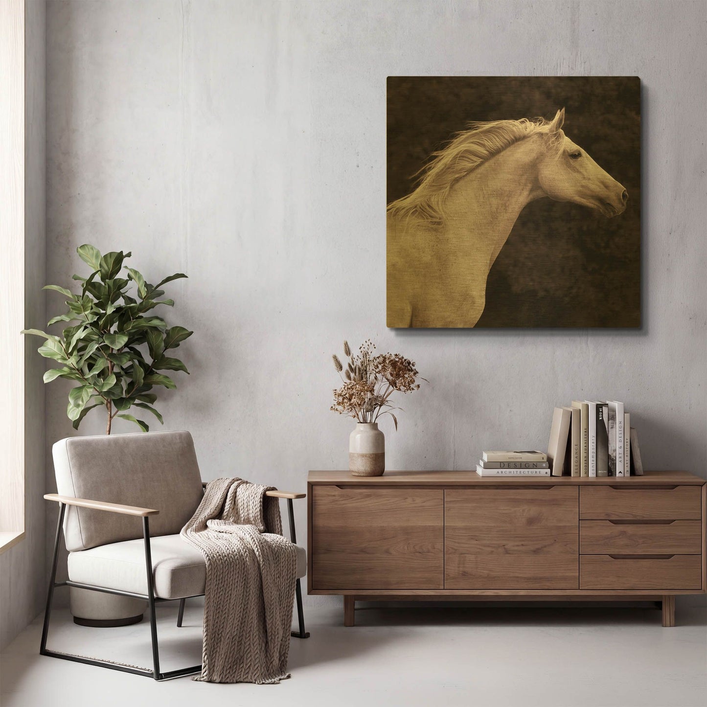 'Music' By Susan Friedman Gold Metal Wall Art