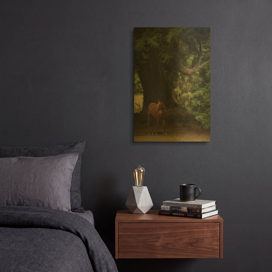 'Cruz' By Susan Friedman Gold Metal Wall Art